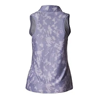 Women's Dri-Fit Victory Print Sleevless Polo
