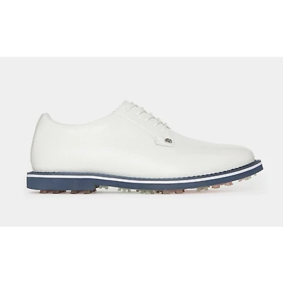 Men's Classic Full Grain Leather Gallivanter Spikeless Golf Shoe - White