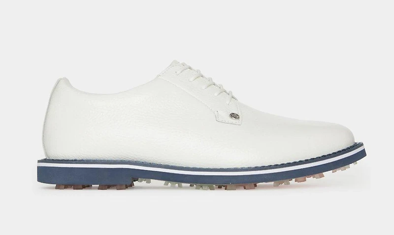 Men's Classic Full Grain Leather Gallivanter Spikeless Golf Shoe - White