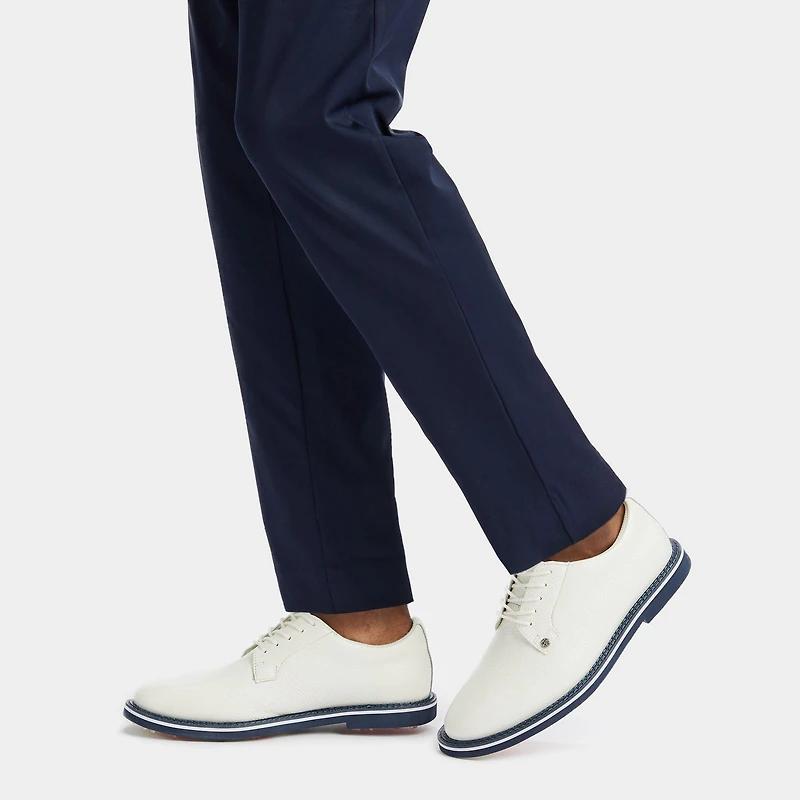 Men's Classic Full Grain Leather Gallivanter Spikeless Golf Shoe - White
