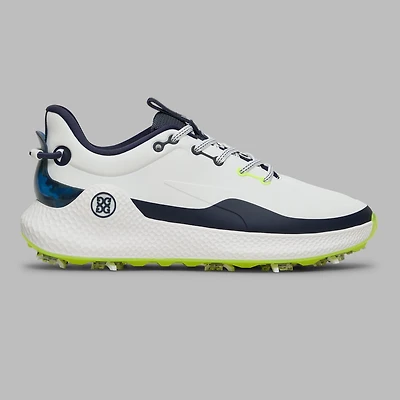 Men's O2 G/LOCK Spiked Golf Shoe - White/Navy