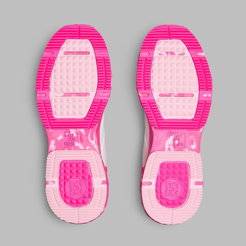 Women's MG4+ Spikeless Golf Shoe - White/Pink