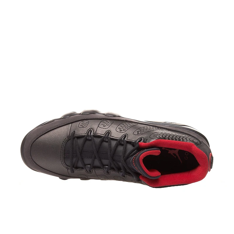 Air Jordan 9 G Spiked Golf Shoe - Black/Red
