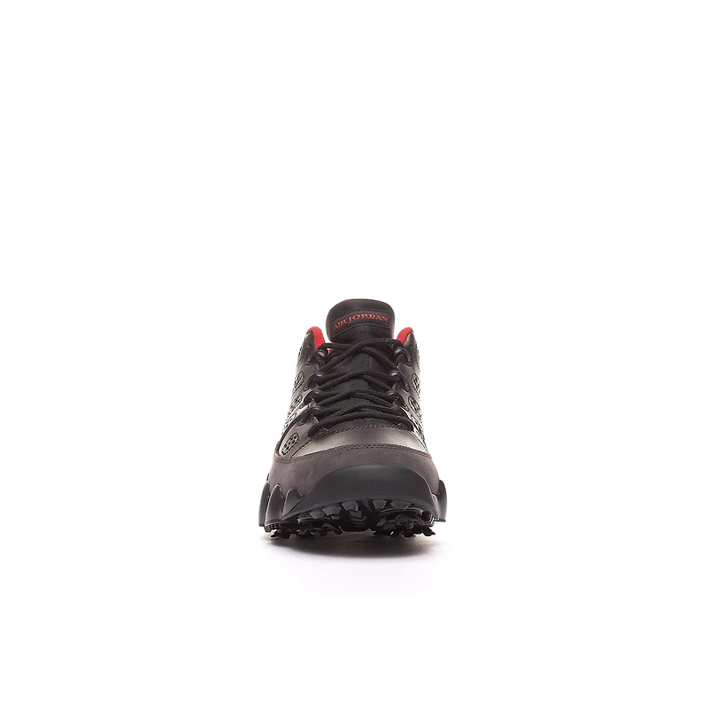 Air Jordan 9 G Spiked Golf Shoe - Black/Red
