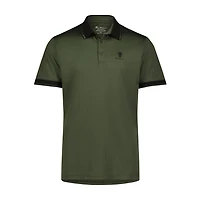Men's Checker Rib Tech Pique Short Sleeve Shirt