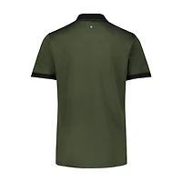 Men's Checker Rib Tech Pique Short Sleeve Shirt