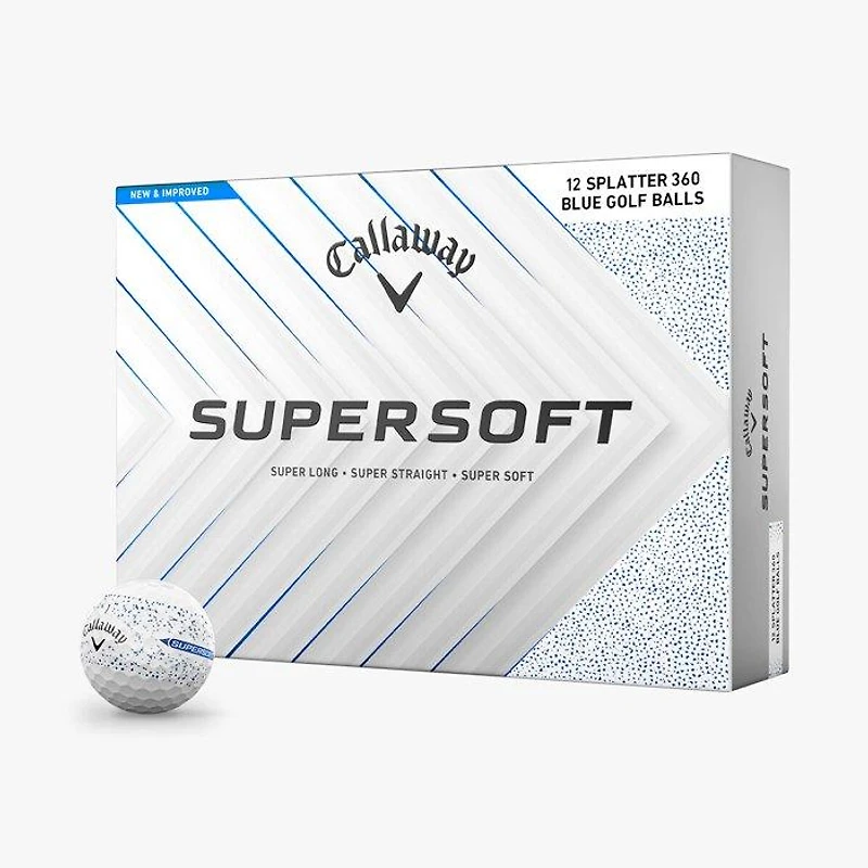 SuperSoft Golf Balls - Splatter