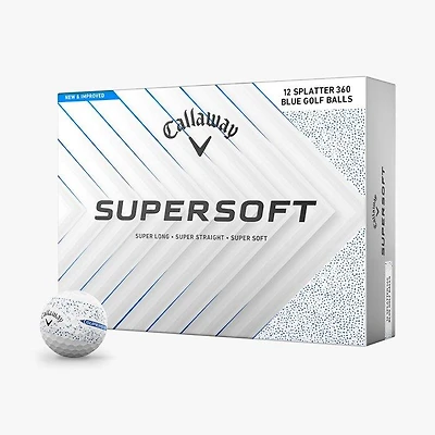 SuperSoft Golf Balls - Splatter