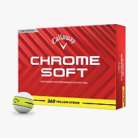 Chrome Soft Golf Balls - 360 Stripe