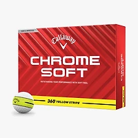 Prior Generation - Chrome Soft Golf Balls - 360 Stripe