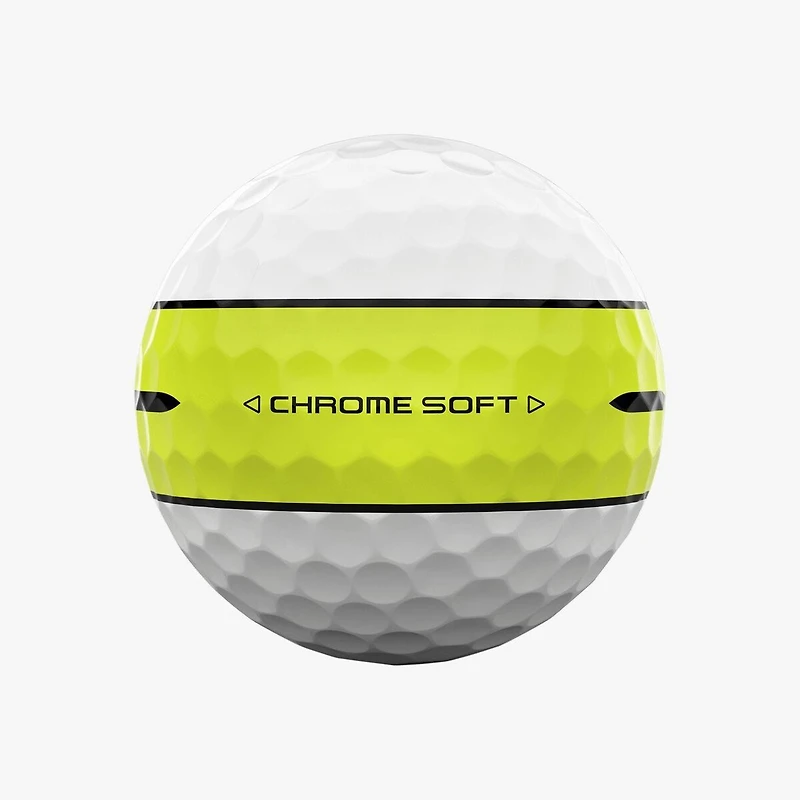 Chrome Soft Golf Balls - 360 Stripe
