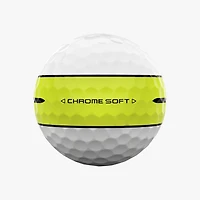 Chrome Soft Golf Balls - 360 Stripe
