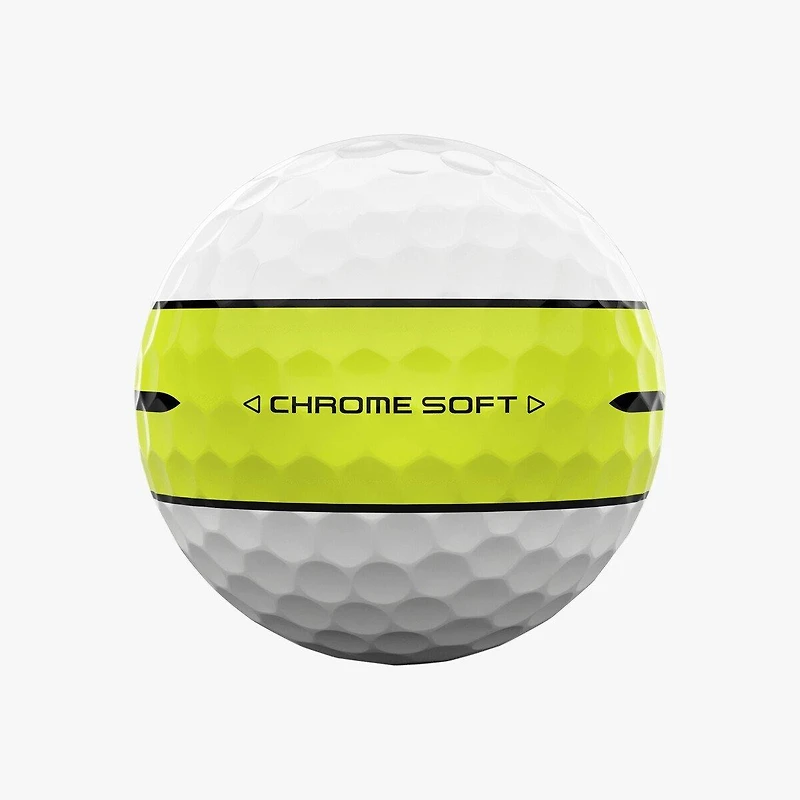 Chrome Soft Golf Balls - 360 Stripe