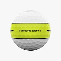 Prior Generation - Chrome Soft Golf Balls - 360 Stripe