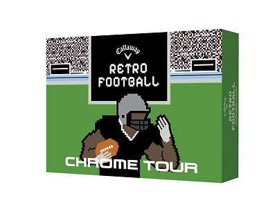 Prior Generation - Limited Edition - Chrome Tour Golf Balls - Retro Football