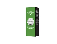 Limited Edition - Chrome Tour Golf Balls - Retro Football