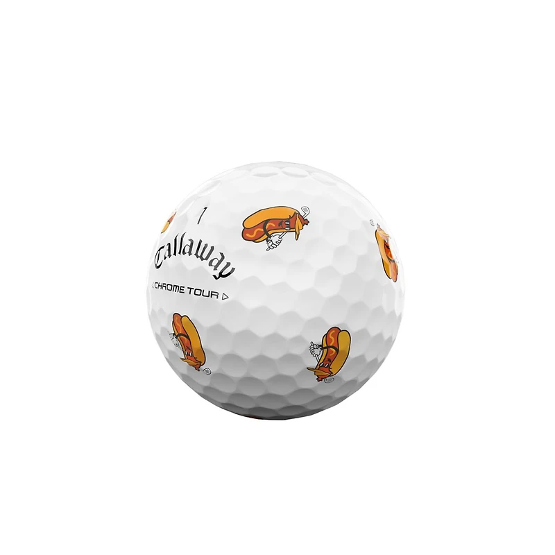 Chrome Tour Golf Balls - Turnbox