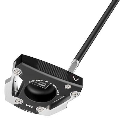 V-Series V12 Black Inline Short Slant Mallet Putter