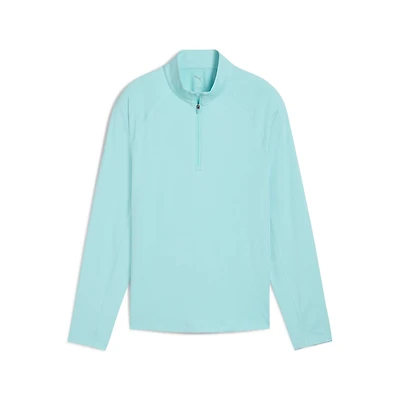 Women's YouV Solid 1/4 Zip Long Sleeve Top