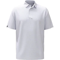 Men's All Over Gradient Chev Printed Short Sleeve Polo