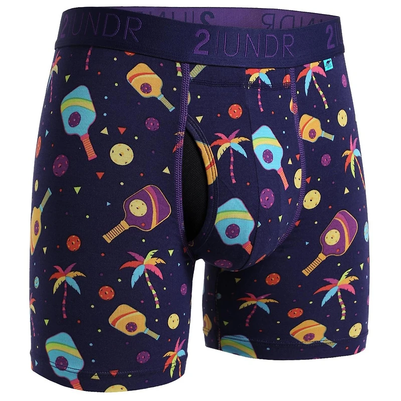 Men's Swing Shift Boxer Brief- Pickle Paradise