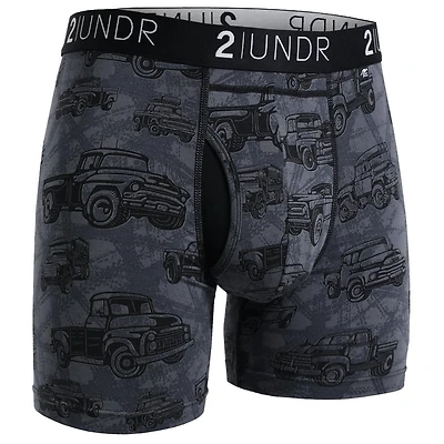 Men's Swing Shift Boxer Brief- Trucked