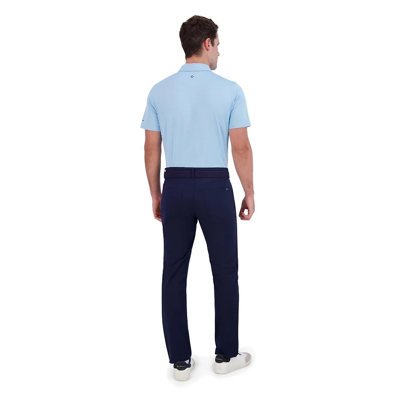 Men's Tonal Diamond Jacquard Tech Jersey SF Short Sleeve Shirt