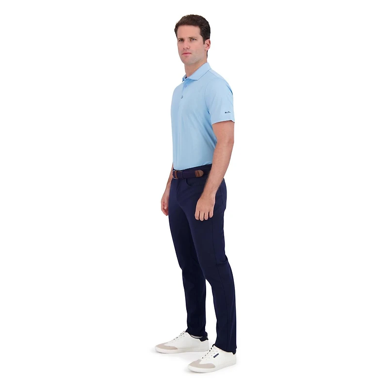 Men's Tonal Diamond Jacquard Tech Jersey SF Short Sleeve Shirt