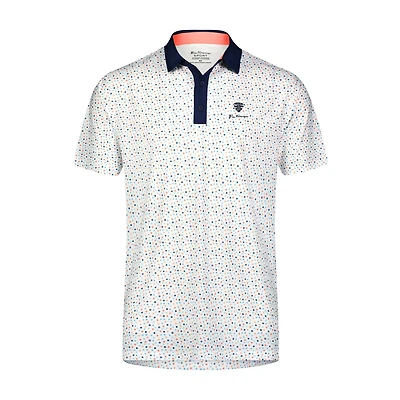 Men's Polka Dots Tech Jersey SF Short Sleeve Shirt