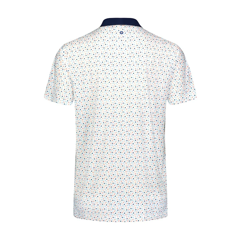 Men's Polka Dots Tech Jersey SF Short Sleeve Shirt