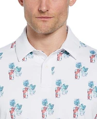 Men's 19th Hole Drink Short Sleeve Polo