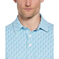 Men's 18th Hole Food Print Short Sleeve Polo