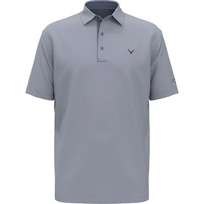 Men's Prospin Gingham Print Short Sleeve Polo