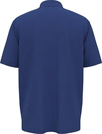Men's Prospin Gingham Print Short Sleeve Polo