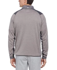 Men's Midweight 1/4 Zip Hex Pullover