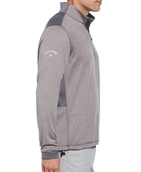 Men's Midweight 1/4 Zip Hex Pullover