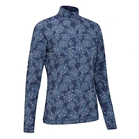 Women's Wendy Printed Mock Long Sleeve Top