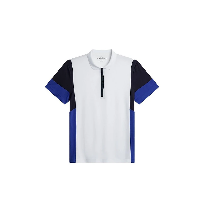 Men's Nero Zip Short Sleeve Polo