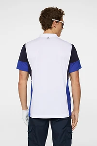 Men's Nero Zip Short Sleeve Polo