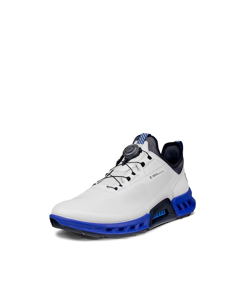 Prior Generation - Men's BIOM C4 BOA Spikeless Golf Shoe White/Blue