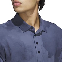 Men's Ultimate365 Printed Cool Feeling Tour Short Sleeve Polo