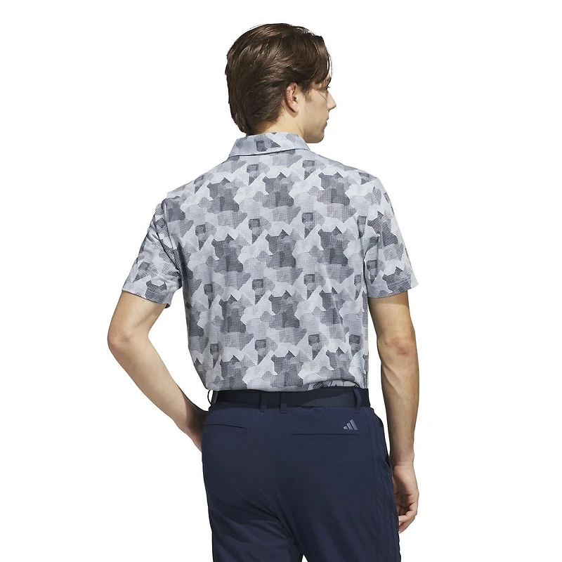 Men's Go-To Printed Short Sleeve Polo