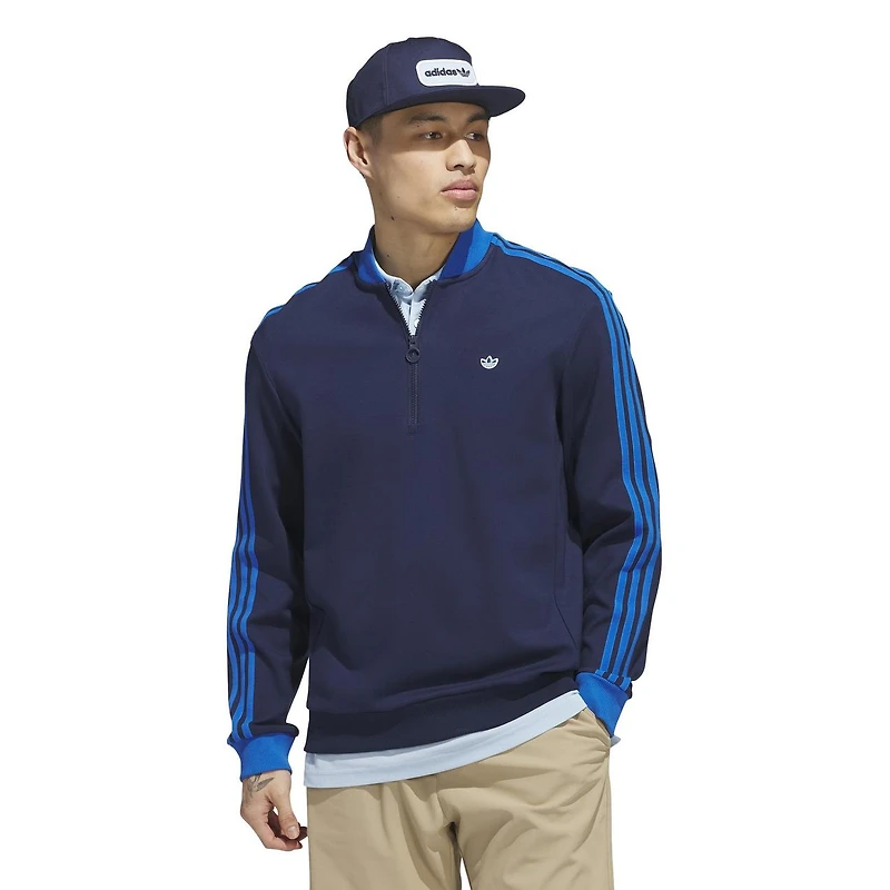 Men's Originals 3-Stripes 1/4 Zip Pullover