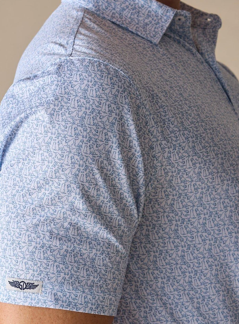 Men's Man's Best Friend Short Sleeve Polo