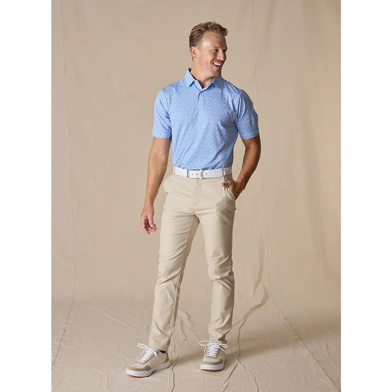 Men's Barberry Short Sleeve Polo