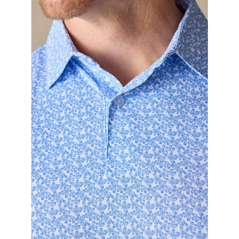 Men's Barberry Short Sleeve Polo