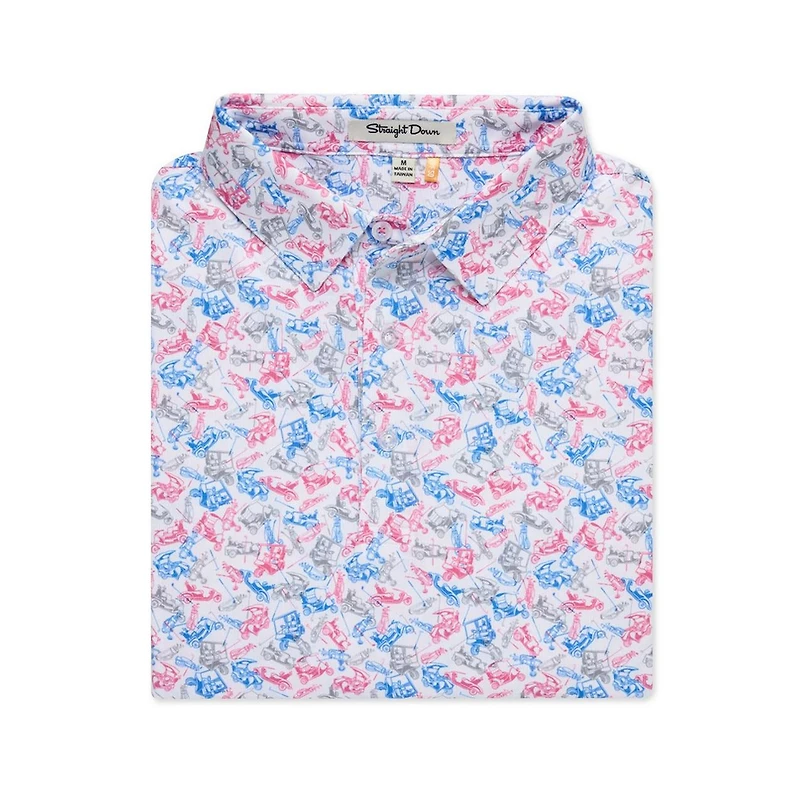 Men's Cart Jockey Short Sleeve Polo