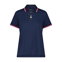Women's Waverly 1/2 Zip Short Sleeve Polo