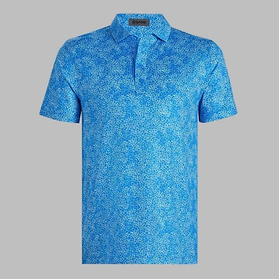 Men's Hydrangea Tech Jersey Short Sleeve Polo