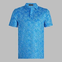 Men's Hydrangea Tech Jersey Short Sleeve Polo